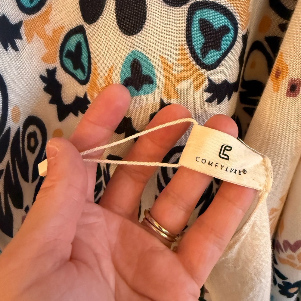 Floral Kimono Cardigan - Picture 5 of 5